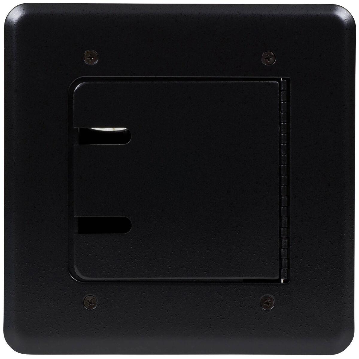Flip Up Stage Box with Pre-Punched Panel for Four D-Style Connectors